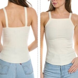 WSLY bleecker rib tank top